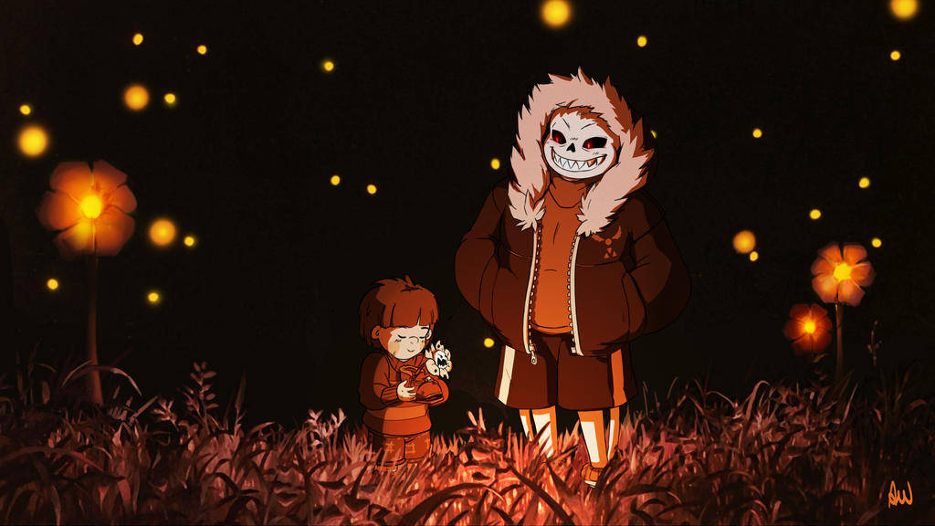 Grave Of The Fireflies And Undertale Background