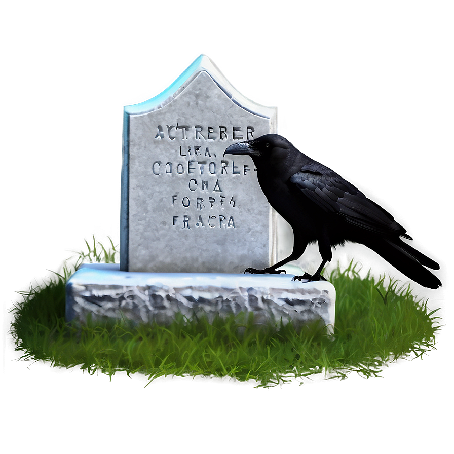 Download Grave With Crow Png Utr7 | Wallpapers.com