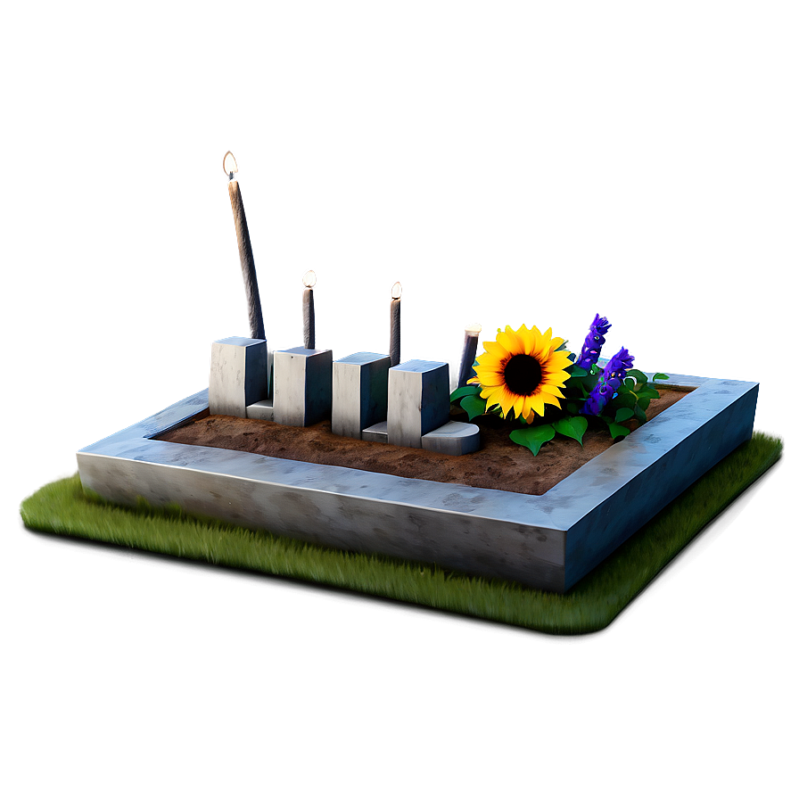 Grave With Flag Png Bko72 PNG
