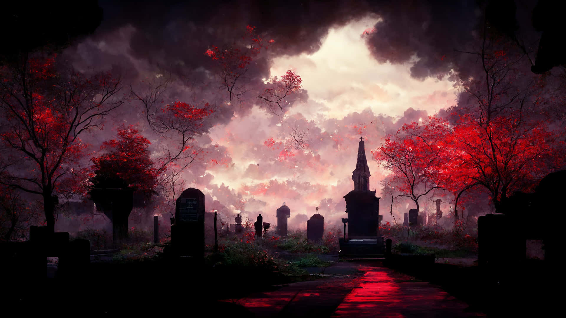 Creepy Gothic Cemetery 4 by ObsidianPlanet on DeviantArt