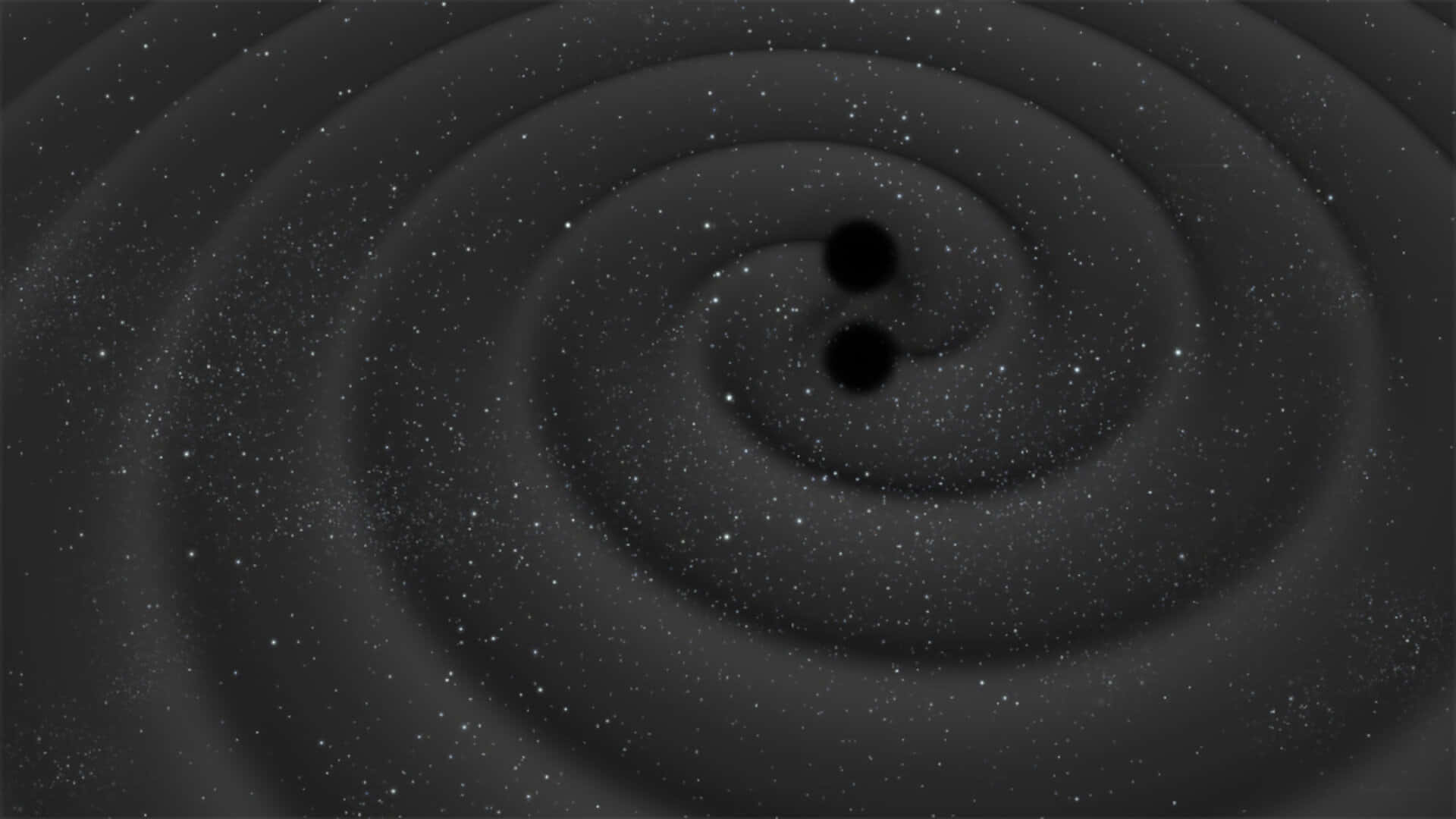 Gravitational Waves Visualization Wallpaper
