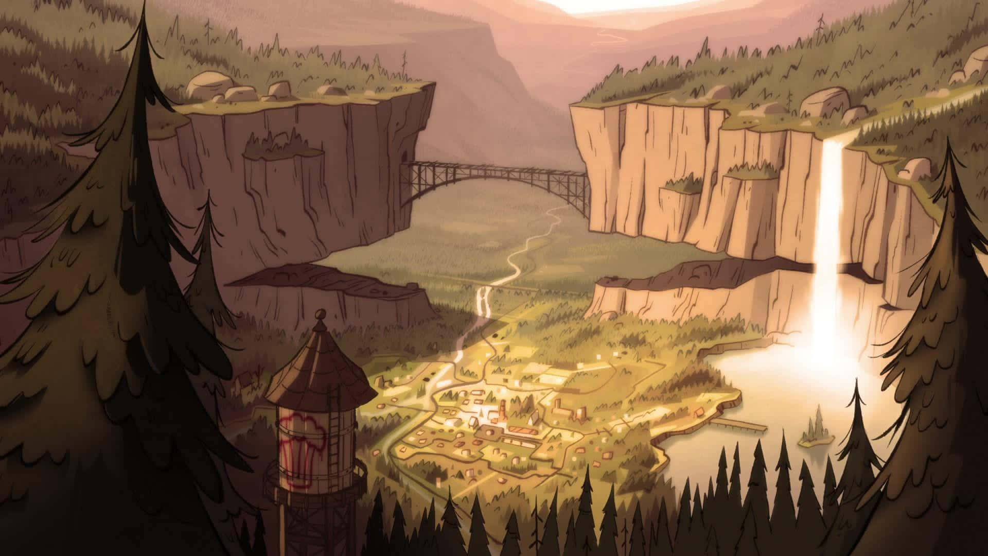 Pinesbrothers Mysteries™ Ha Kul Med Att Lösa Ledtrådarna I Gravity Falls
