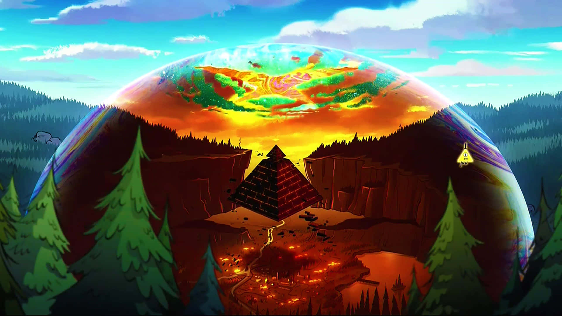 Experience adventures in Gravity Falls