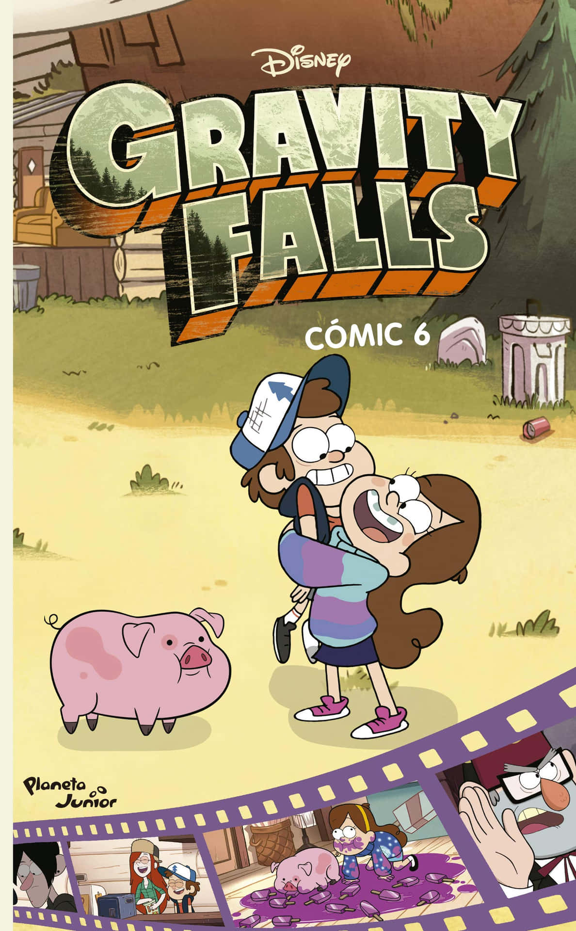 Dippery Mabel Exploran El Extraño Y Misterioso Mundo De Gravity Falls.