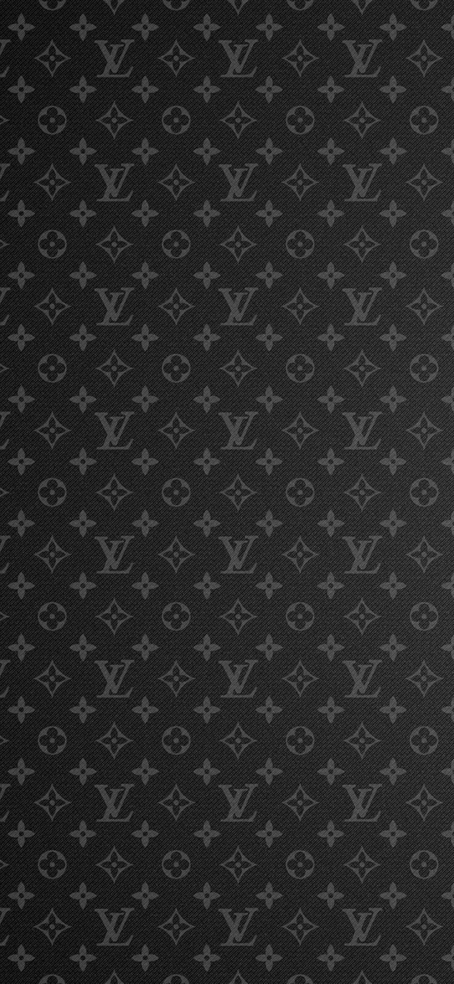 Gray Aesthetic Louis Vuitton Phone Background
