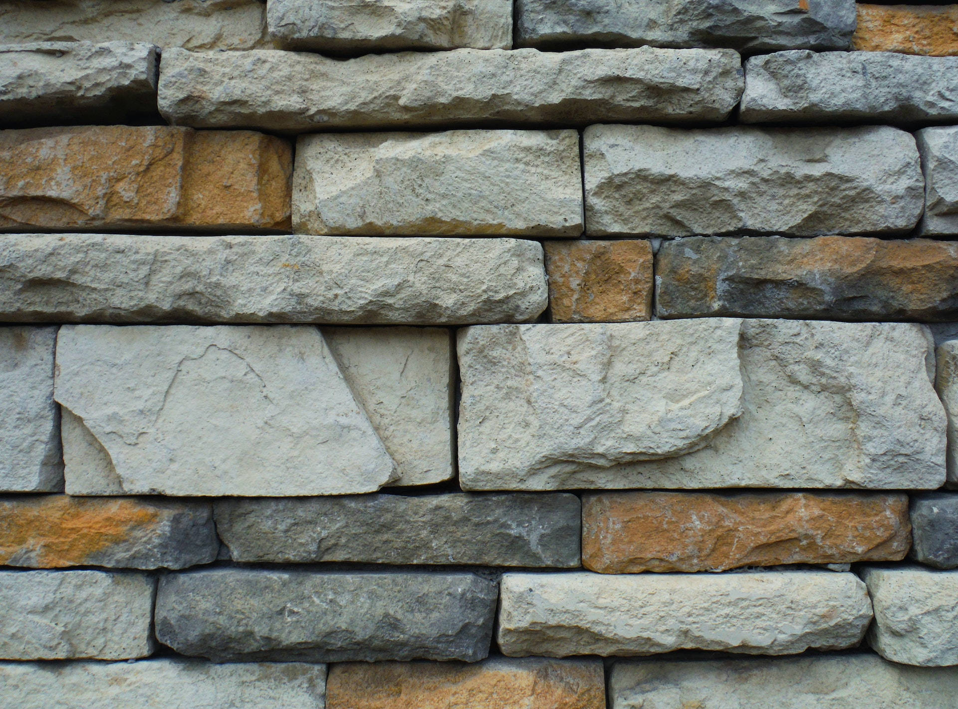Gray And Brown Stone Banner Wallpaper