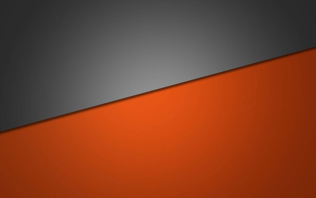 Captivating Orange and Gray Abstract Art Wallpaper