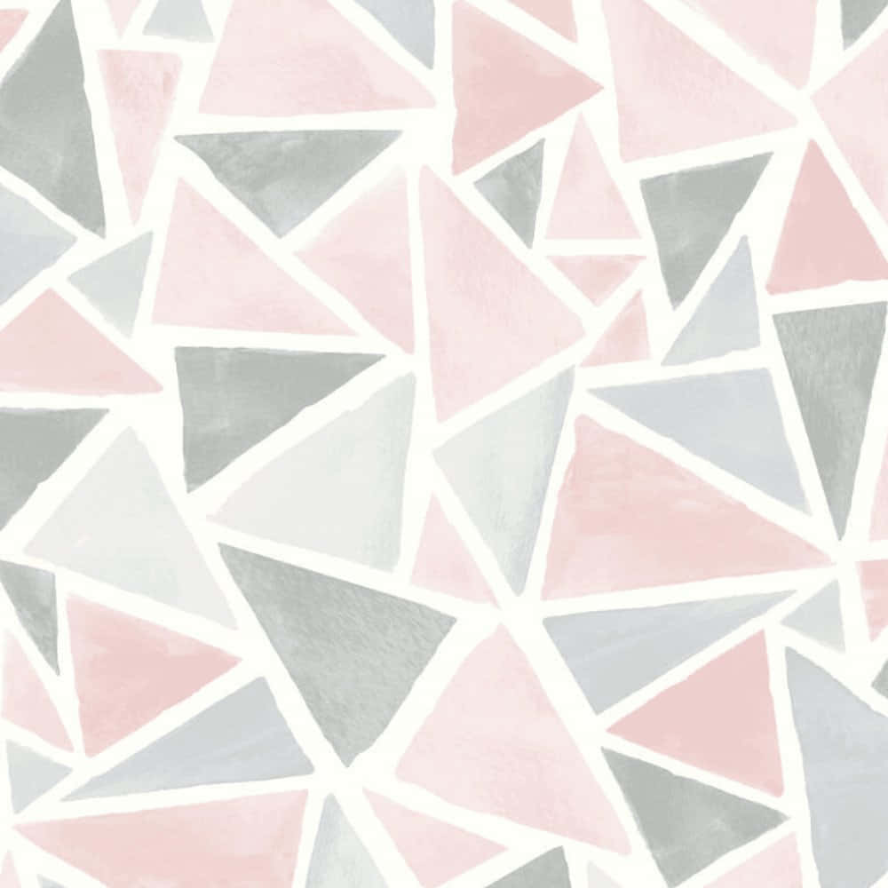 Elegant Gray and Pink Abstract Background Wallpaper