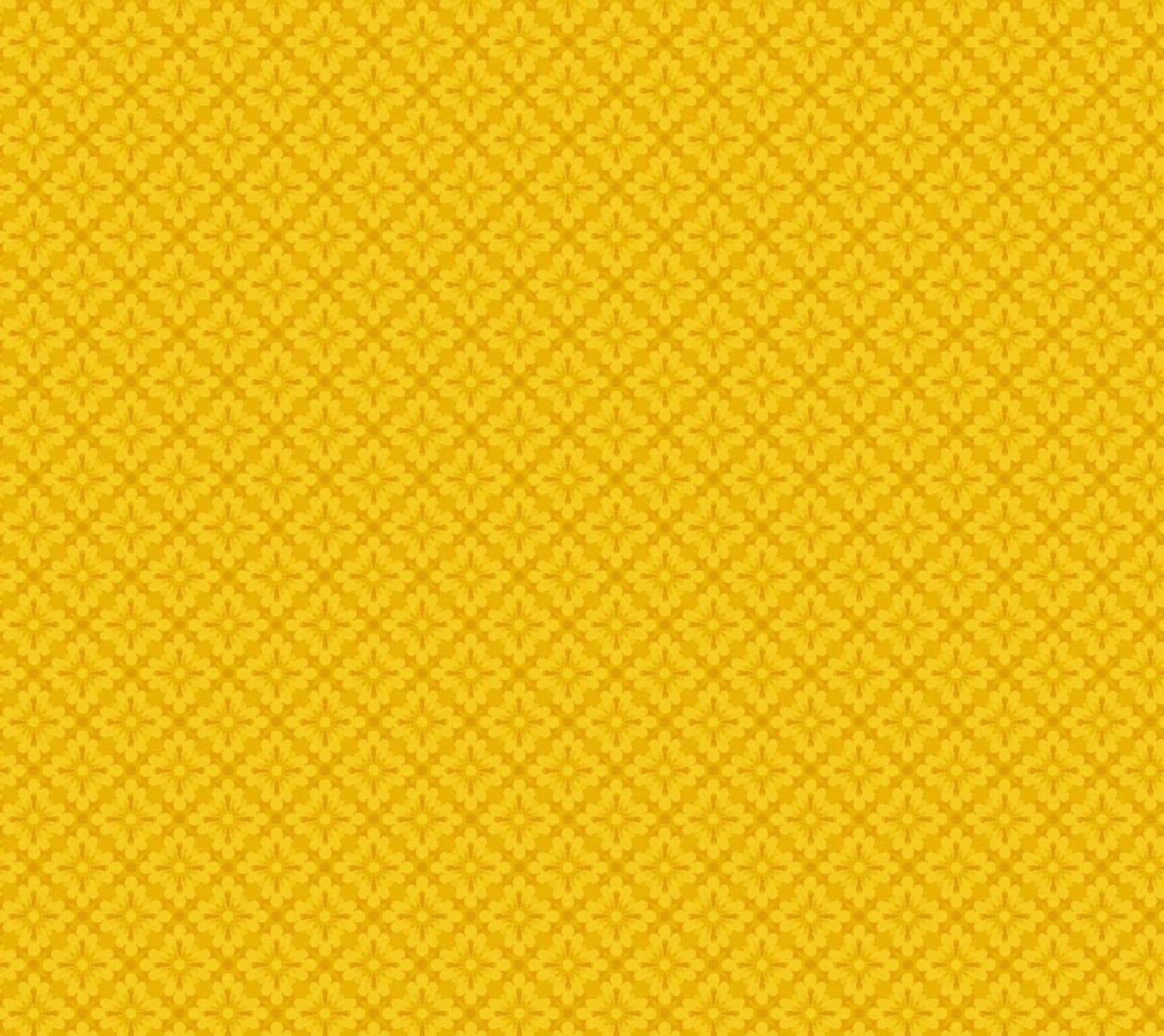 Minimalistischesgrau-gelbes Abstraktes Design Wallpaper