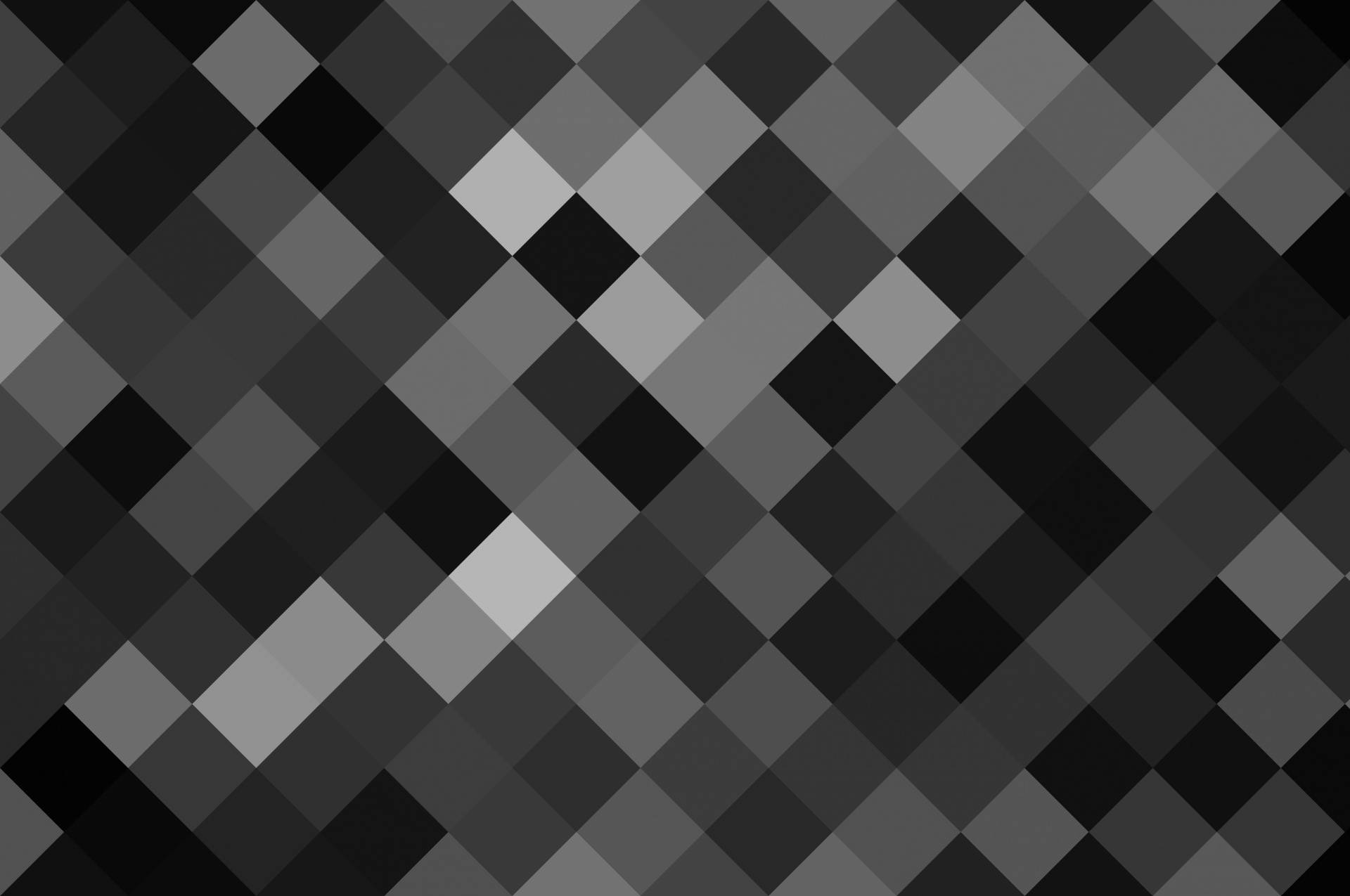 Gray Black And White Squares Checkered Pattern Wallpaper