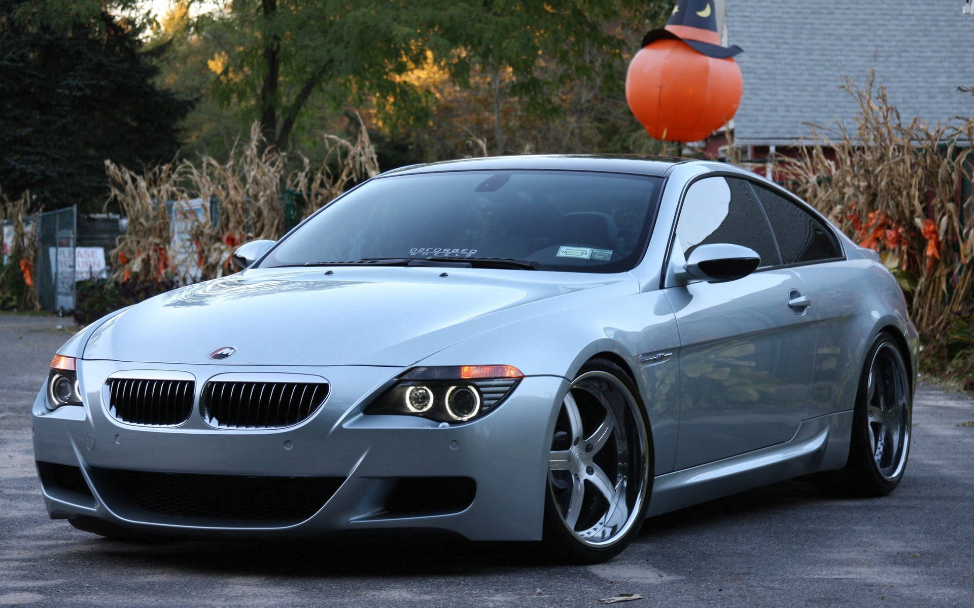 Halloween-ready BMW E63 Wallpaper