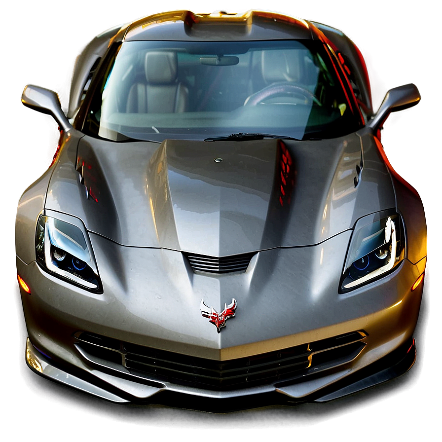 Gray Corvette Png Pia PNG