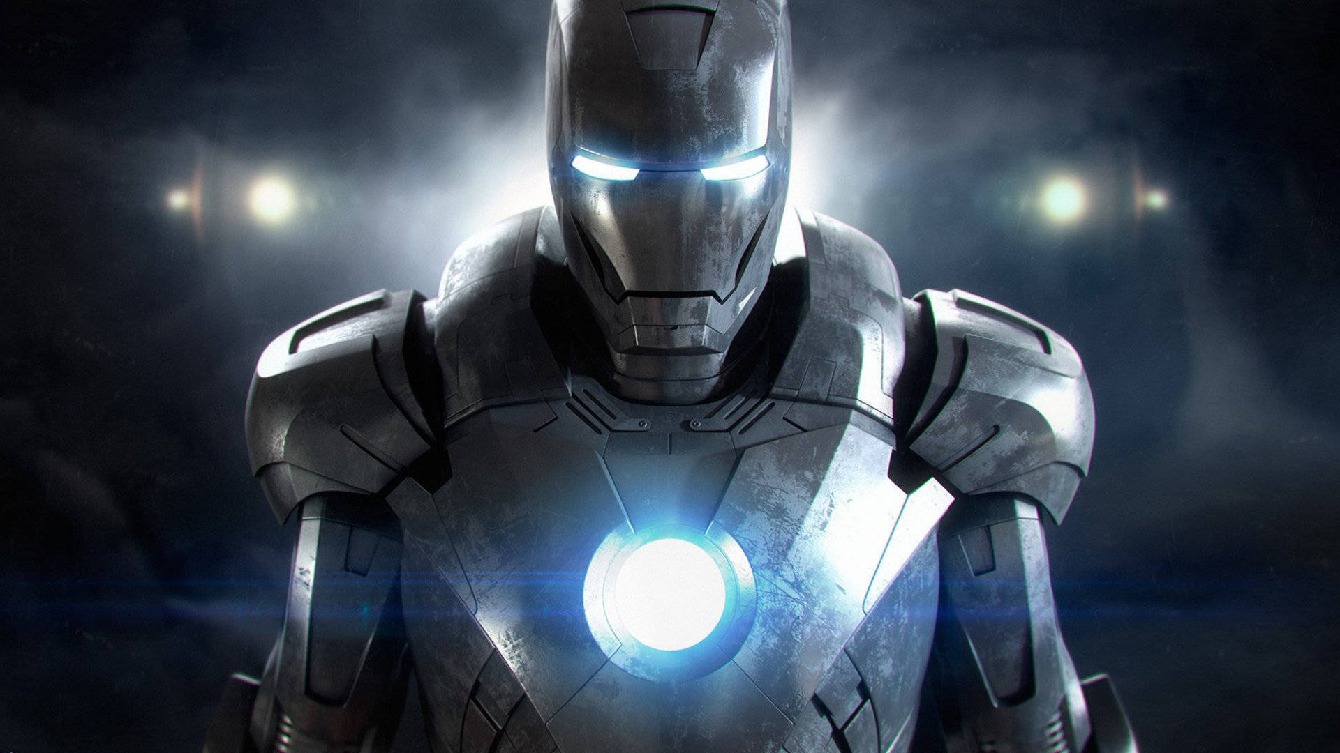 Gray Iron Man Photoshop Hd Wallpaper