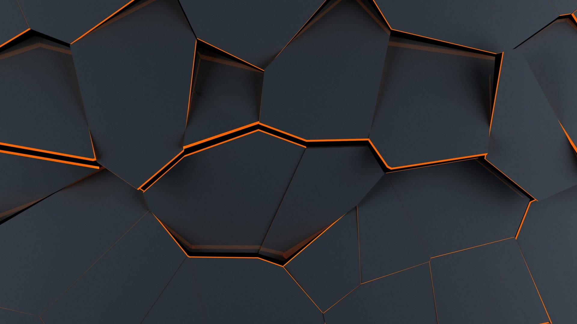 Gray Polygon Abstract Material Design Wallpaper