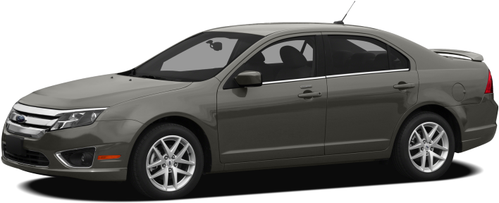 Gray Sedan Side View PNG