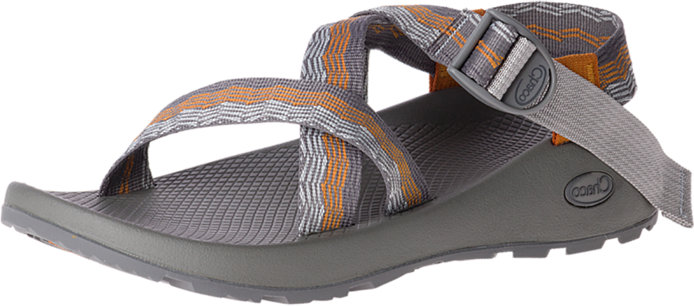 Gray Strapped Sport Sandal PNG