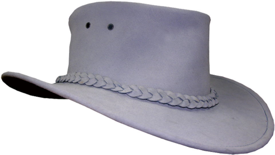 Gray Western Hat Isolated PNG