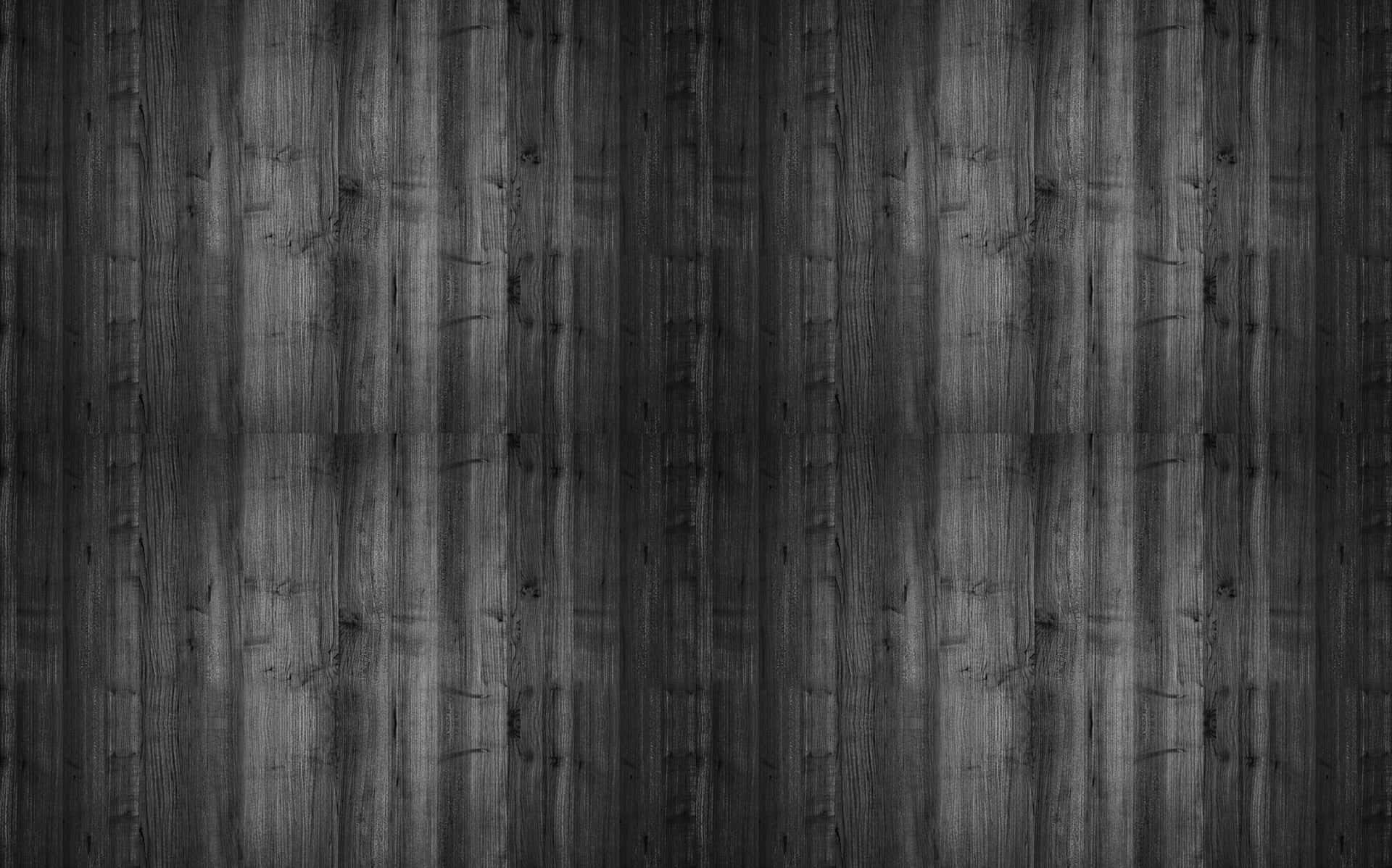 Black Wood Background With A Dark Background