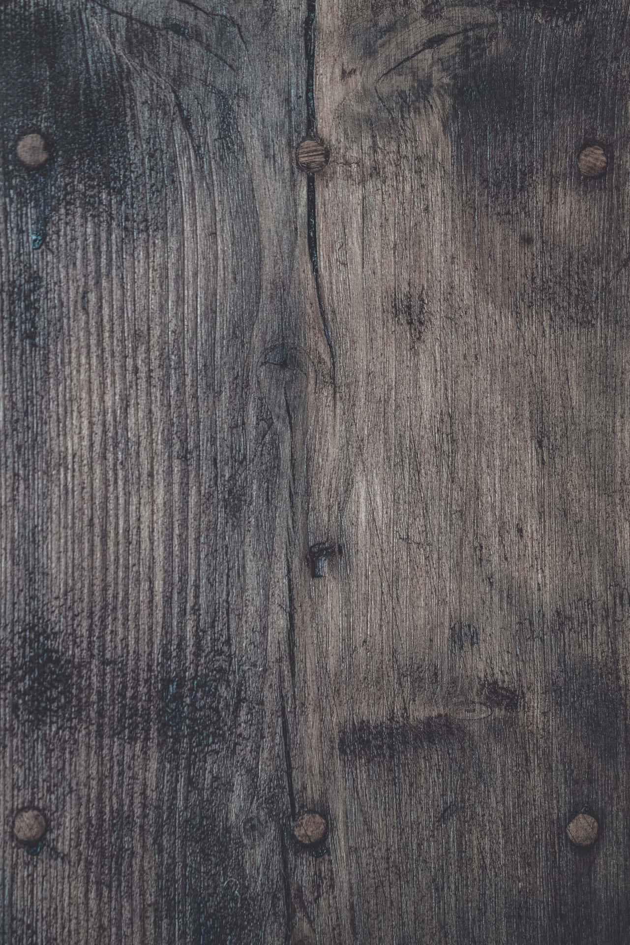 Natural Gray Woodgrain Textured Background