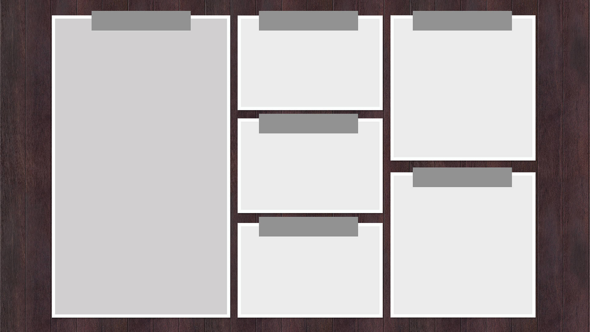 Elegant Gray Wood Desktop Organizer Wallpaper
