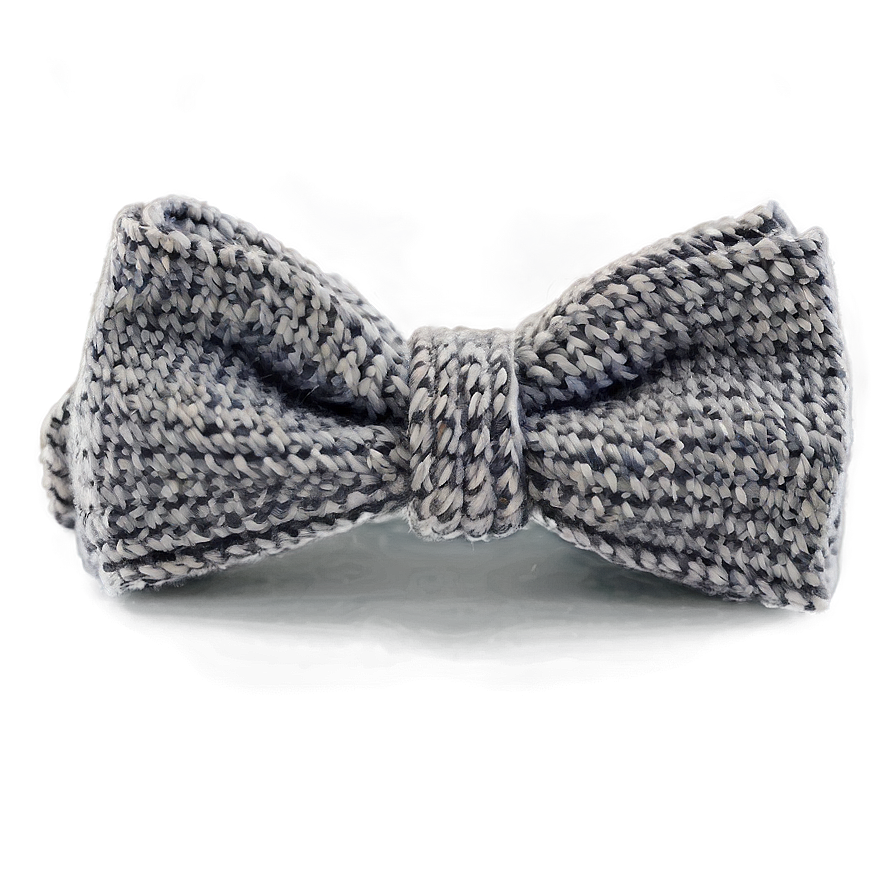 Gray Wool Bow Tie Png Ckd71 PNG