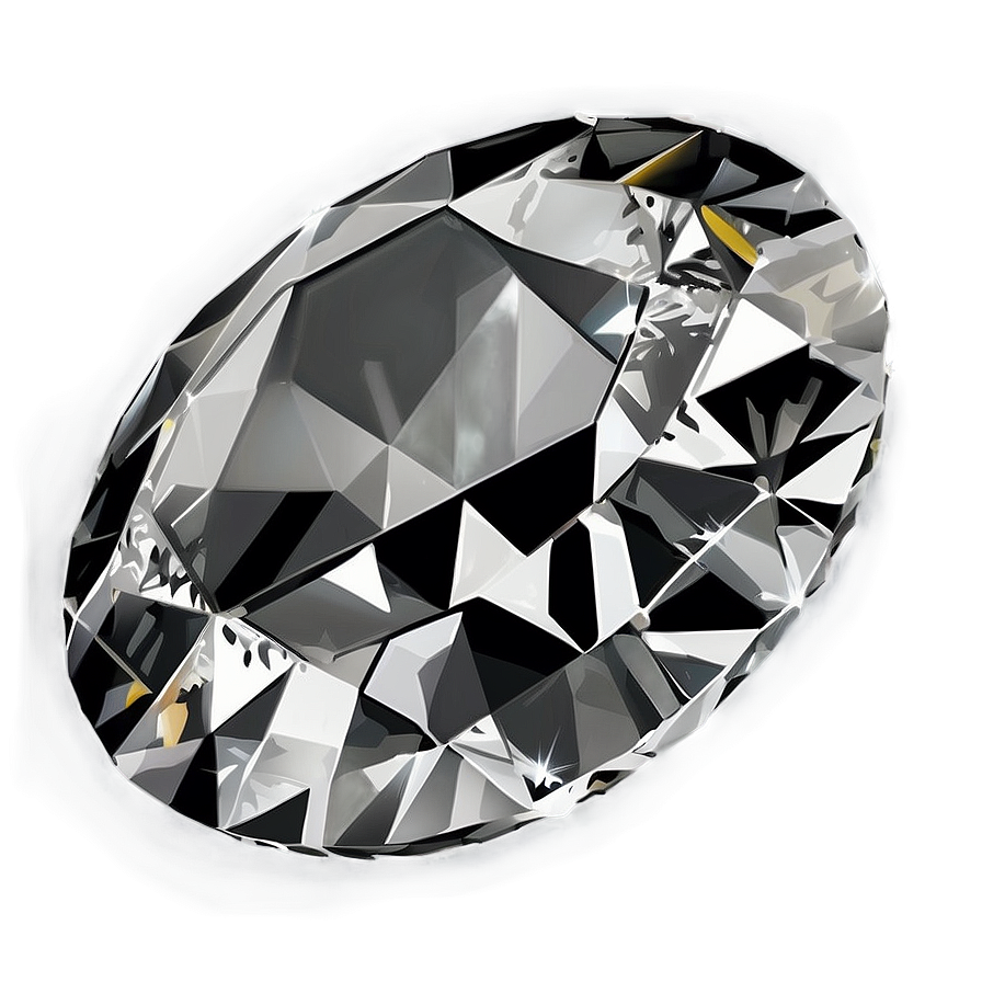 Grayscale Diamond Outline Png 19 PNG