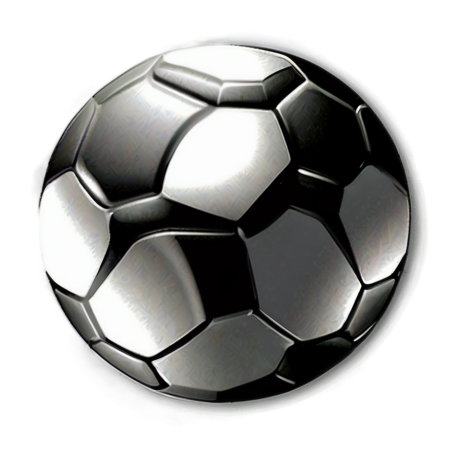 Grayscale Football Emblem Png 06252024 PNG