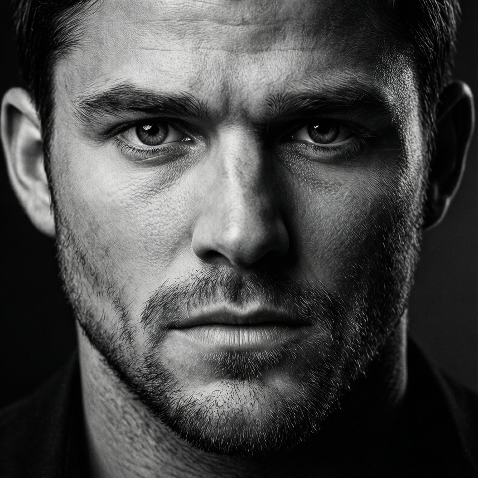 Grayscale Intensity Bakgrunner