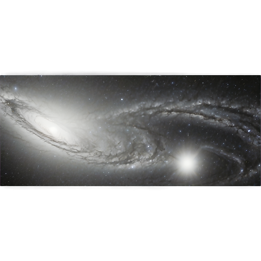 Grayscale Space Galaxy Png Kct PNG