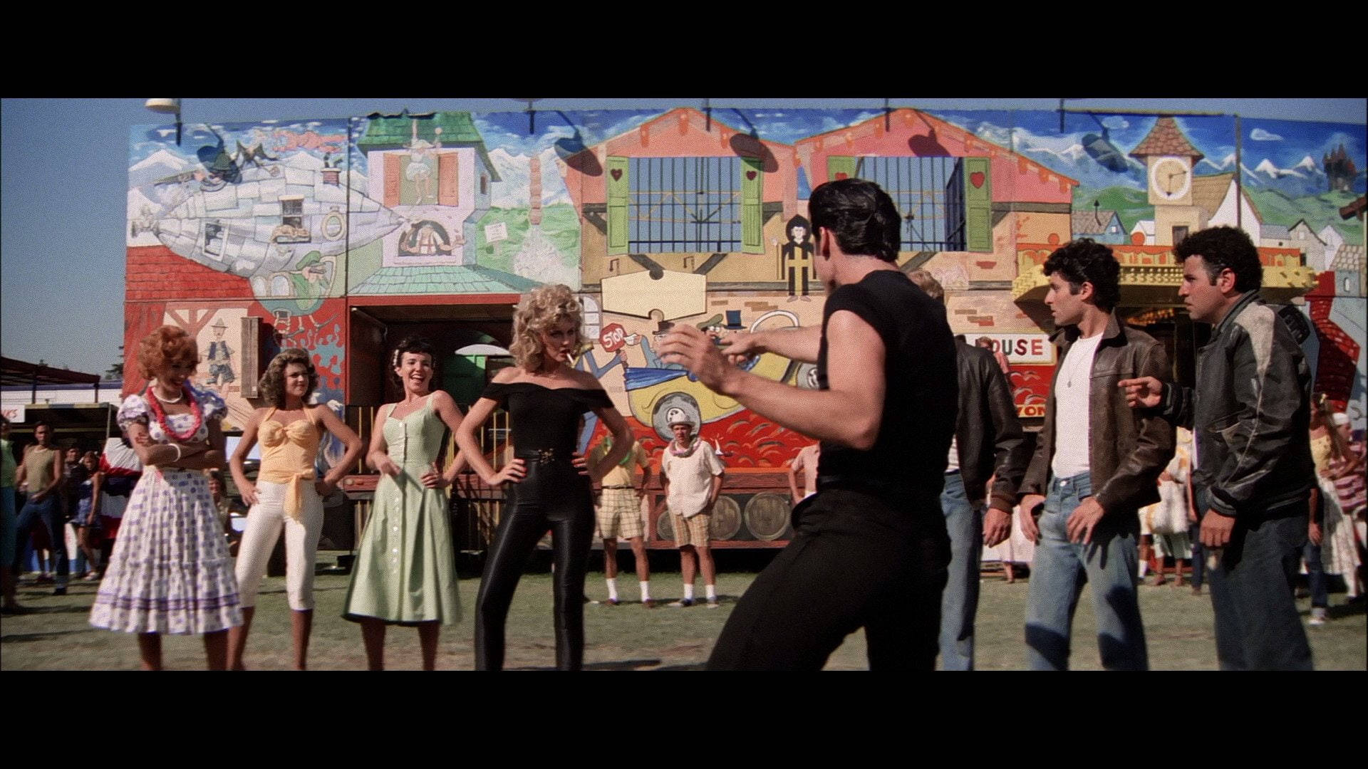 Grease High Quality Movie Still Background