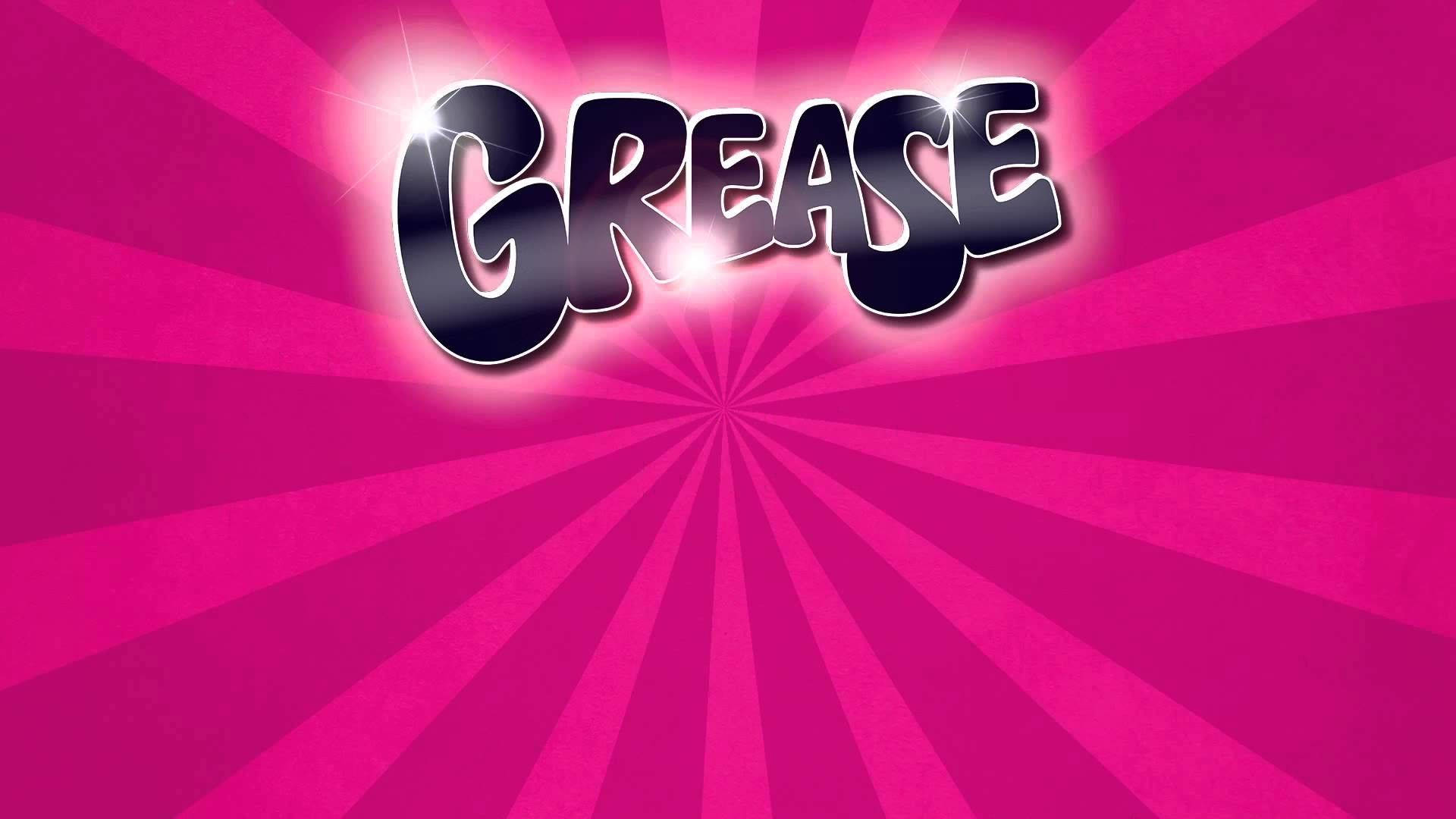 Grease Seventies Style Lettering Background