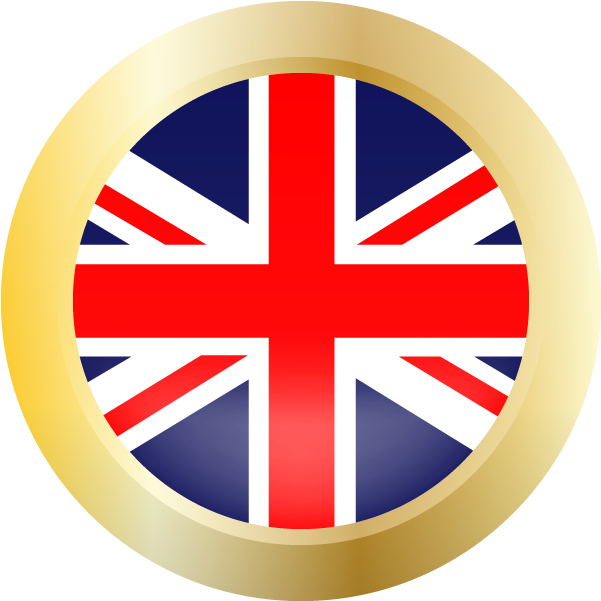 Great Britain Flag Button PNG
