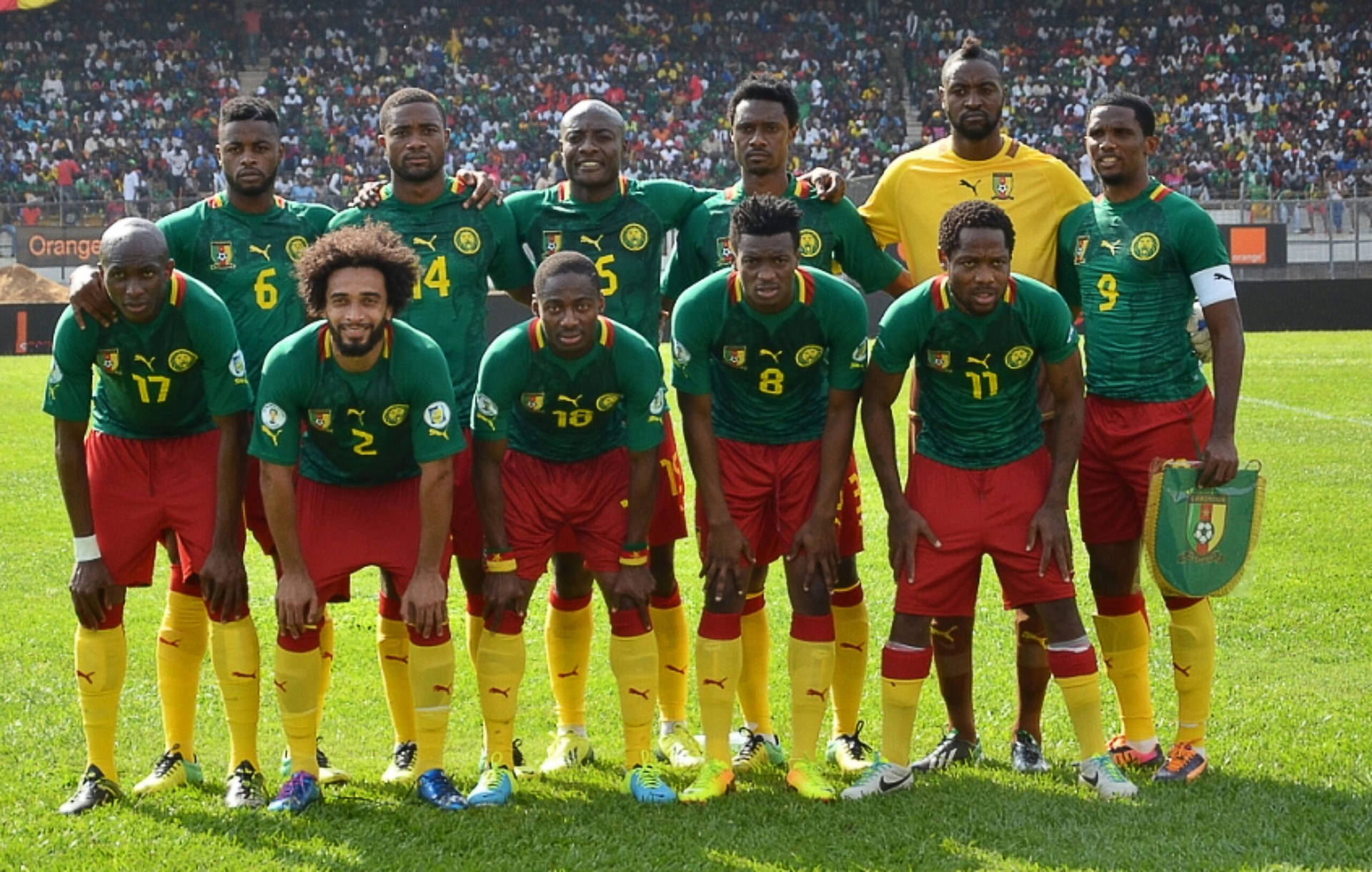 Great Cameroon National Football Team Wallpaper