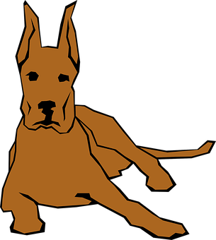 Great Dane Silhouette PNG