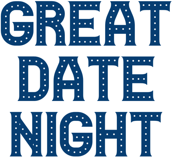 Great Date Night Text Graphic PNG