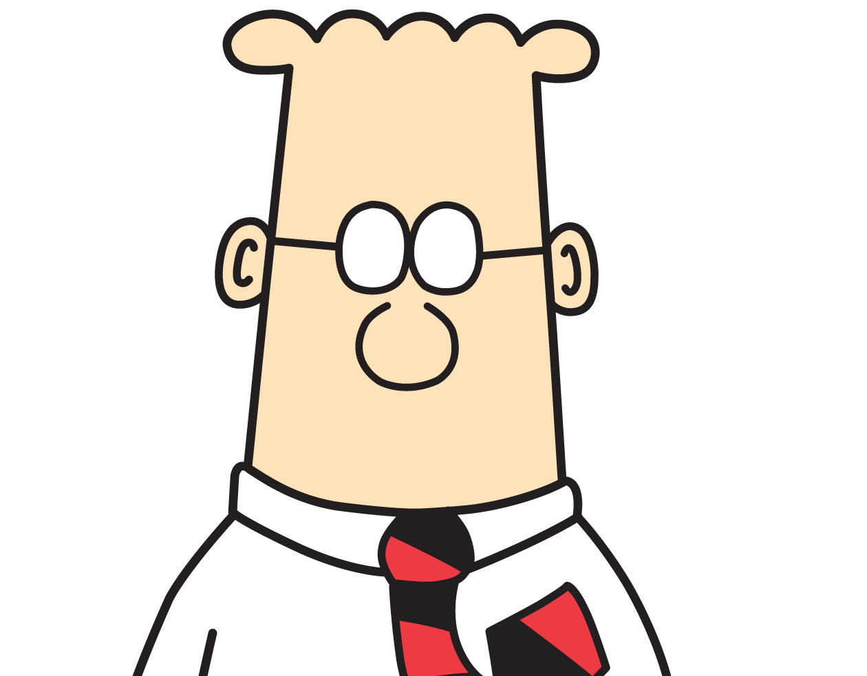 Great Dilbert Portrait Wallpaper