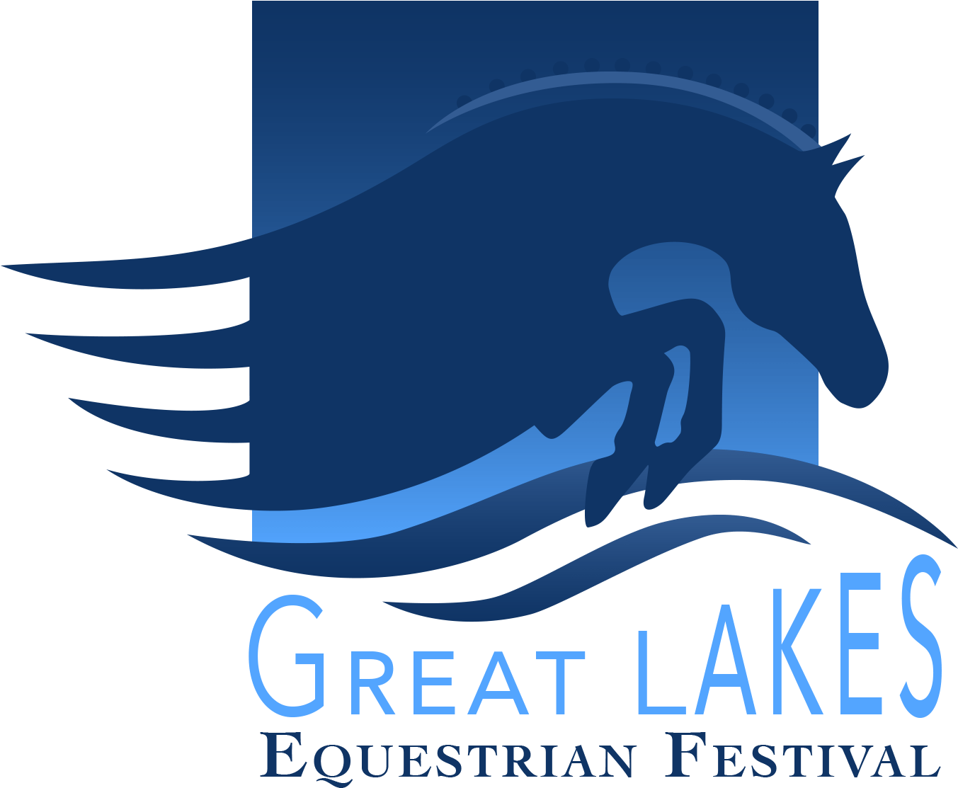 Great Lakes Equestrian Festival Logo PNG