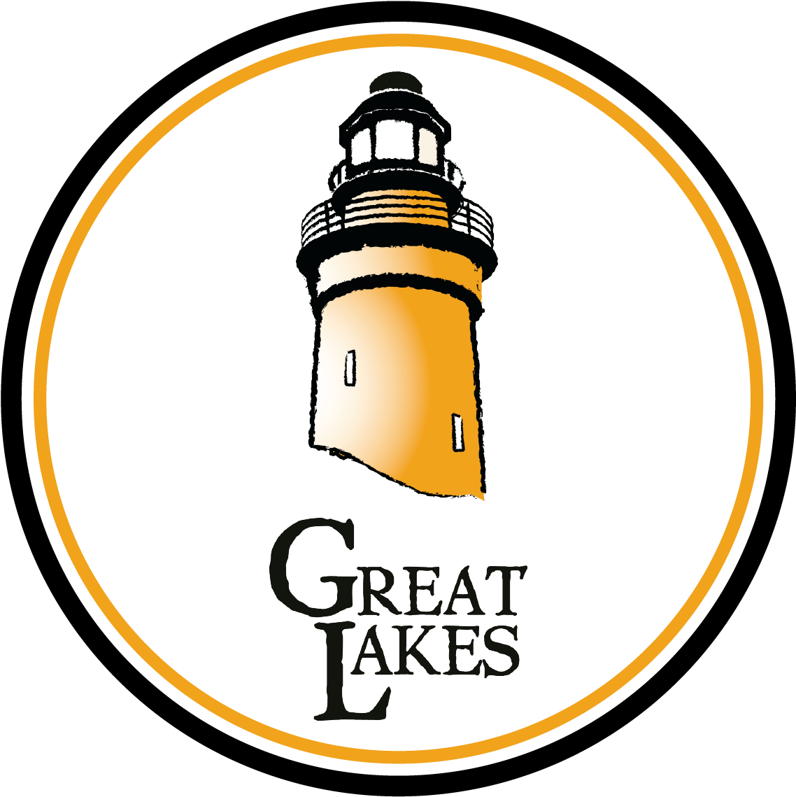 Great Lakes Lighthouse Logo PNG