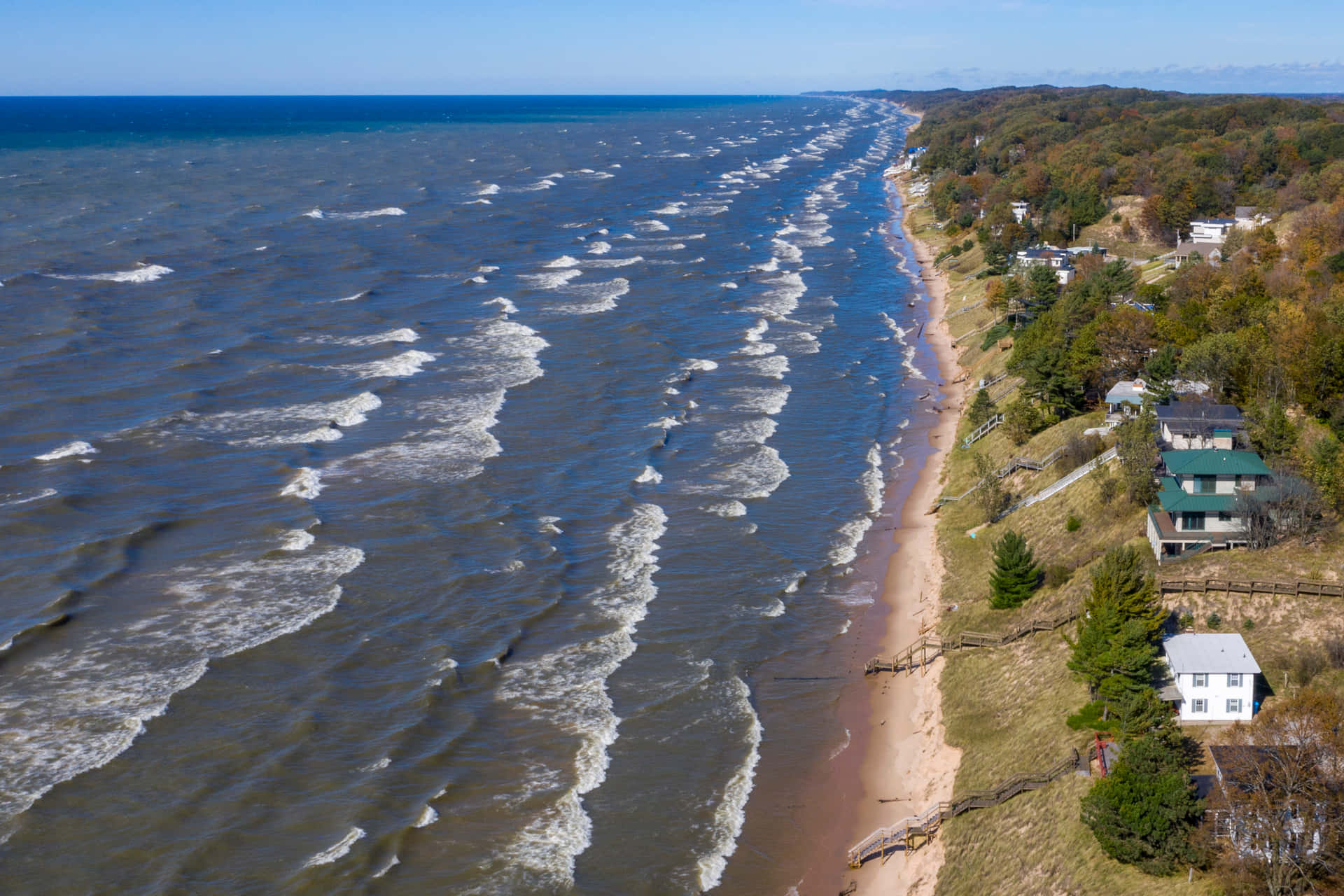 Great Lakes Michigan Coast Picture