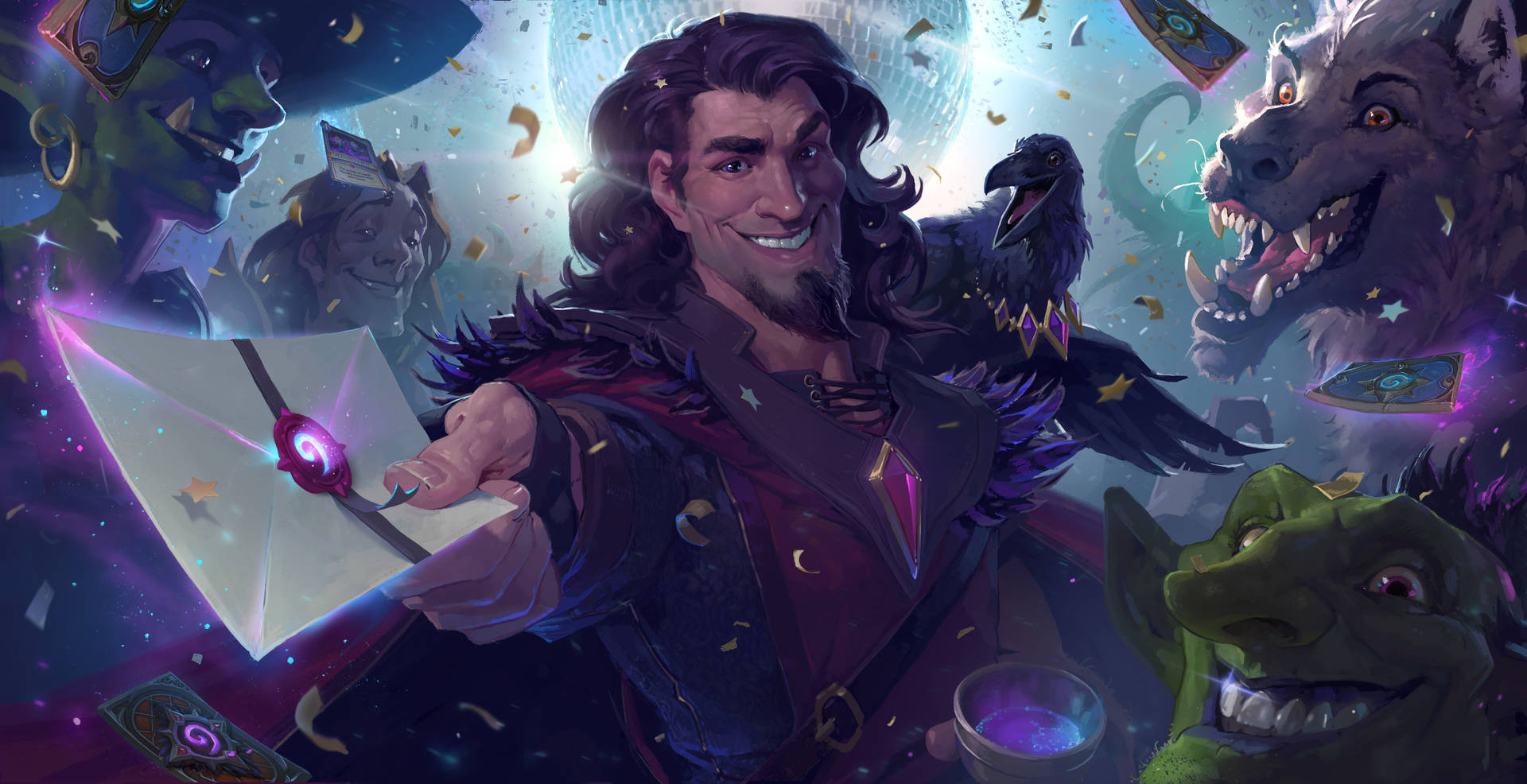 Great Mage Medivh In Hearthstone