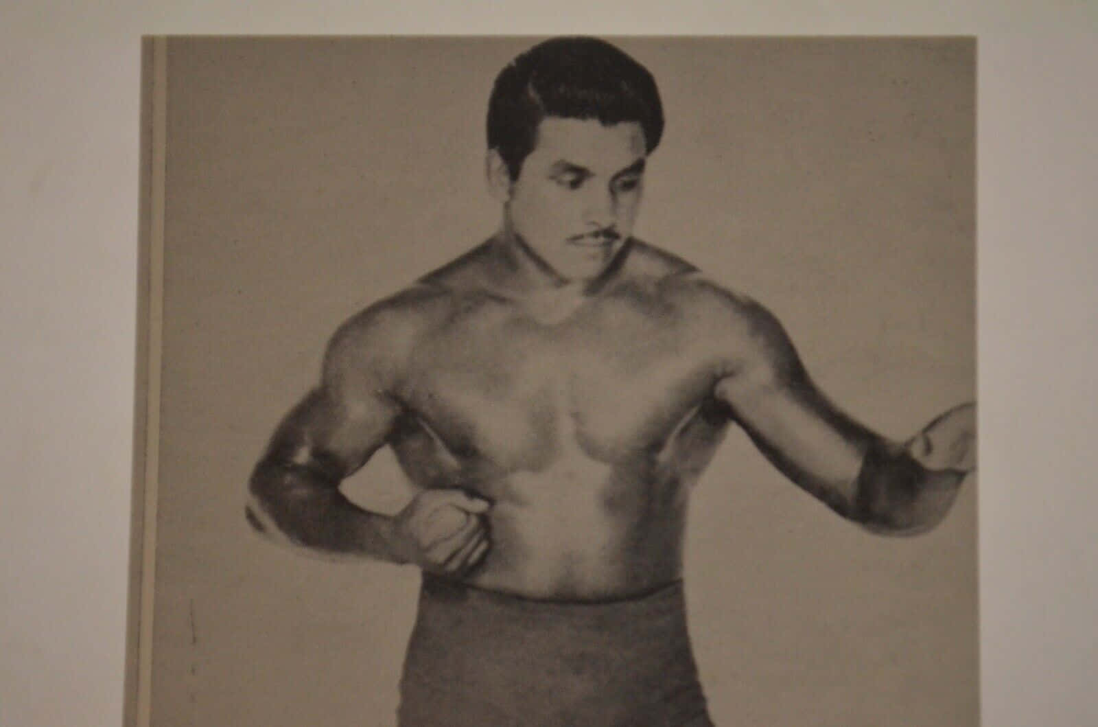 Großerprofessioneller Wrestler Enrique Torres Wallpaper