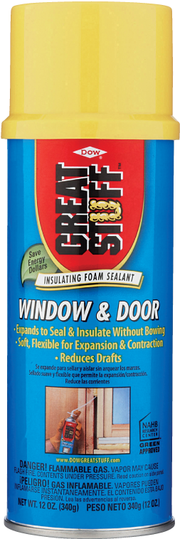 Great Stuff Insulating Foam Sealant Can PNG