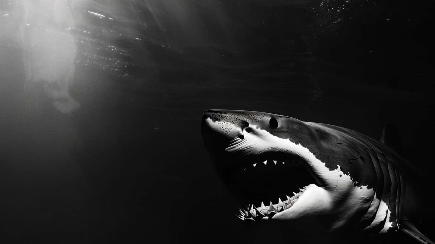 Great_ White_ Shark_ Underwater_ Majesty.jpg Wallpaper