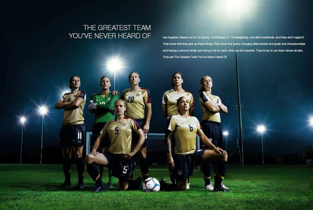 Greatest Team Never Heard Girls Soccer Wallpaper