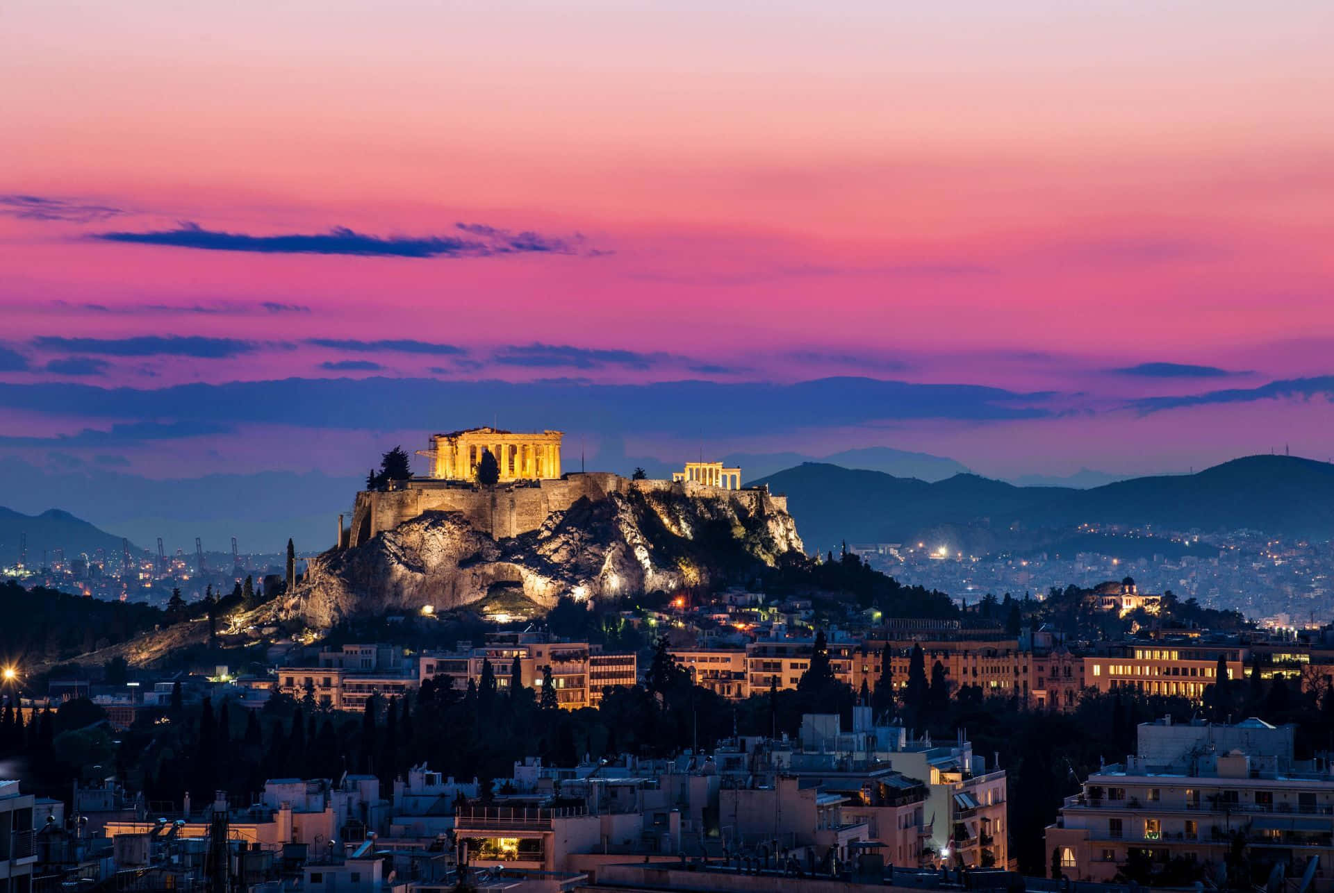 The breathtaking landscape of Greece