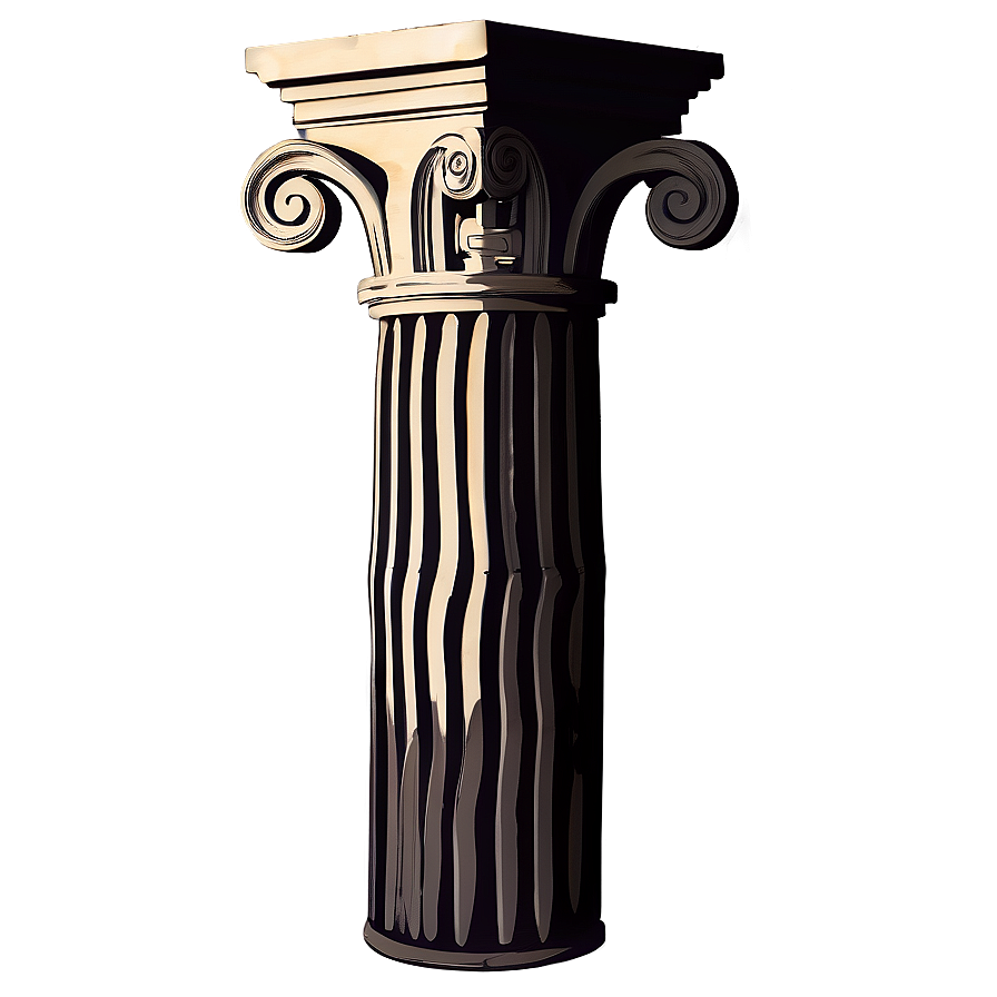 Greek Column Silhouette Png Xqo PNG