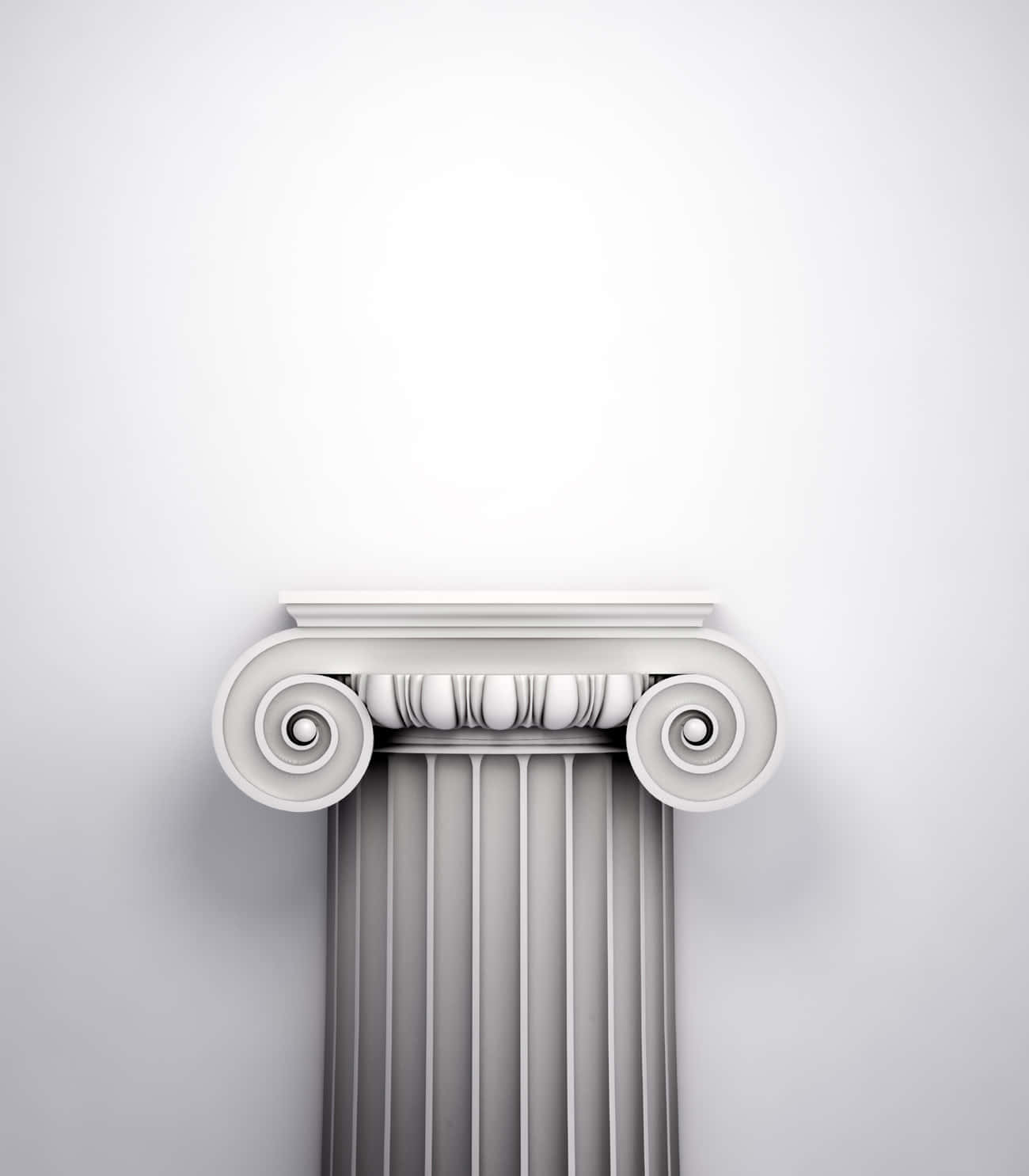 Greek Doric Order Style Pillar Wallpaper