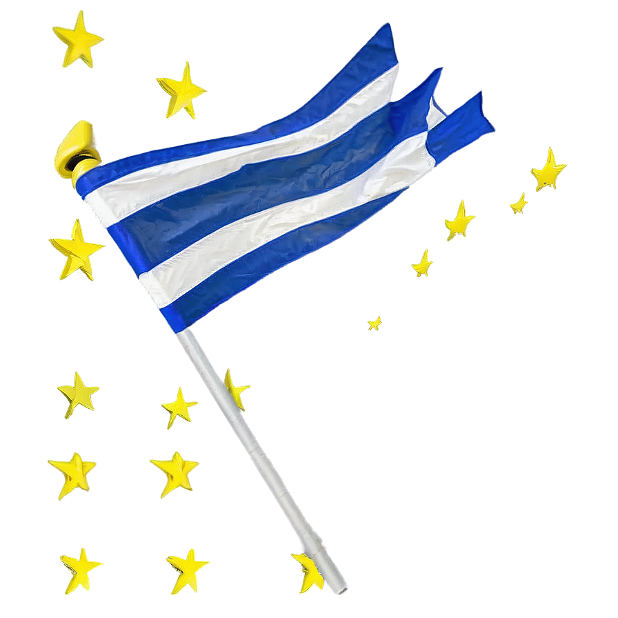 Greek Flag Waving Png Wwi72 PNG