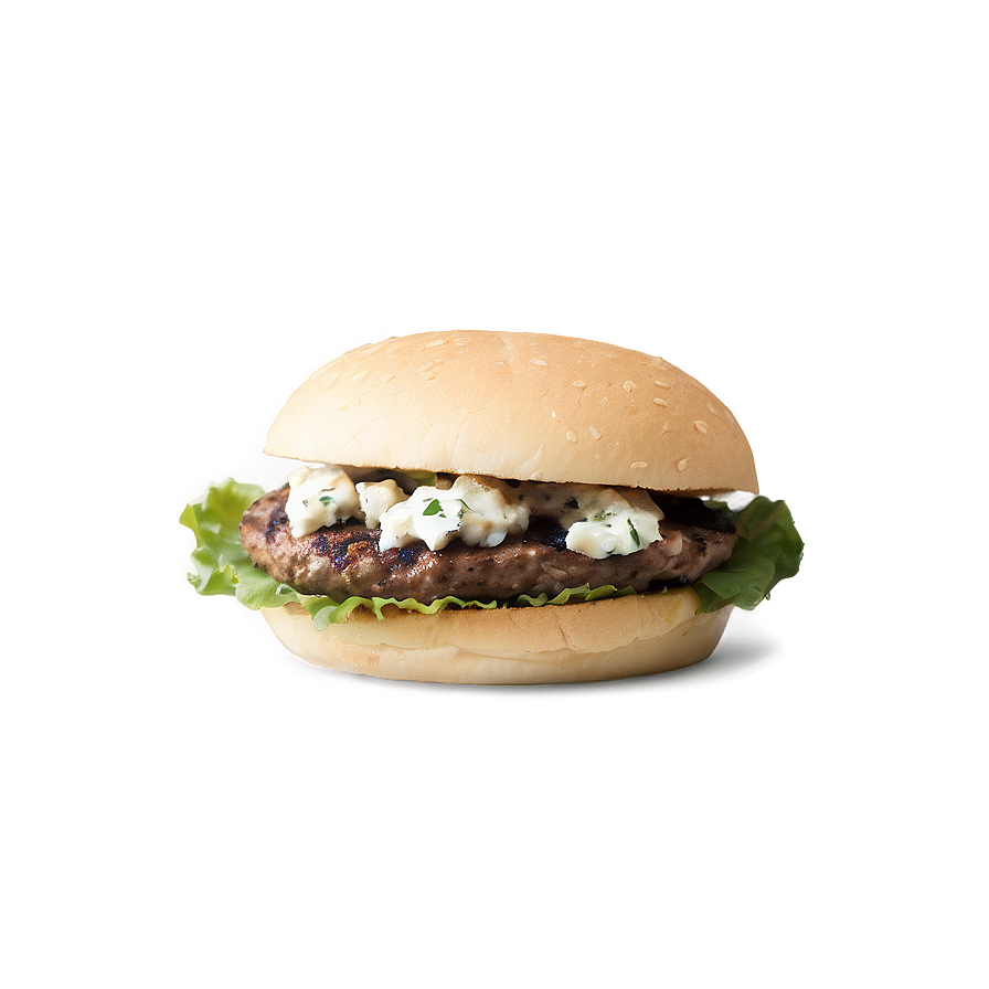 Greek Lamb Feta Burger Png Bji PNG