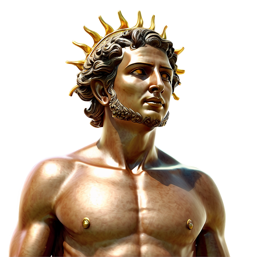 Download Greek Sun God Helios Png 60 | Wallpapers.com